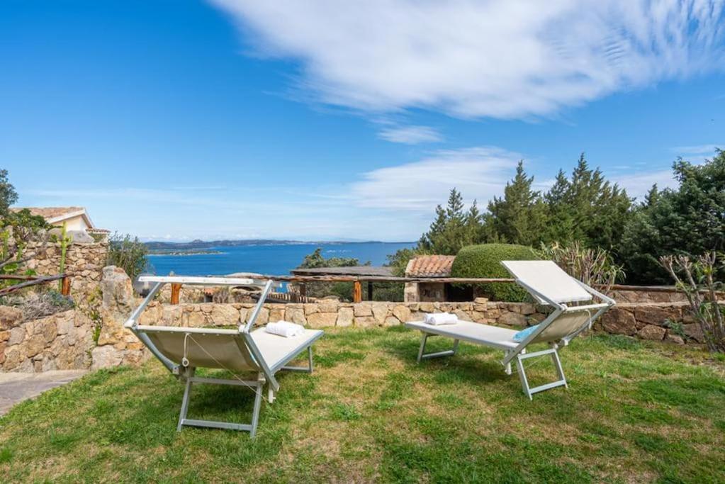 Casa Vista Mare In Costa Smeralda Villa Cala Bitta Buitenkant foto