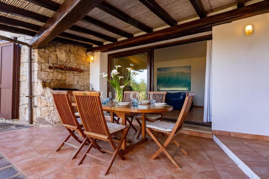 Casa Vista Mare In Costa Smeralda Villa Cala Bitta Buitenkant foto