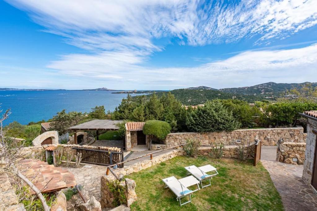 Casa Vista Mare In Costa Smeralda Villa Cala Bitta Buitenkant foto